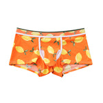 3 Pack Men's Ice Silk Trunks with Separated Pouch Design