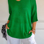 LAUREN™ - Casual V-Neck Top