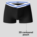 2 Pack Men's Low-Rise Sport Modal Trunks