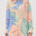 Jaelynn | Tropical Leaf Printed Short Set