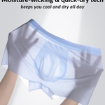 2 Pack Men's Ultra-Thin Seamless Trunks