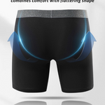 3 Pack Men's Plus-Size Anti-Chafing Performance Boxer Briefs