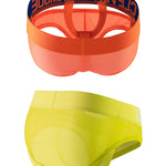 2 Pack Men's Mesh Breathable Multi-Functional Briefs