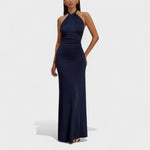 Berkley | Sleek Halter Maxi Dress