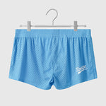 2 Pack Men's Seamless Comfort Quick-Dry Lightweight & Airy Mesh Boxers Shorts