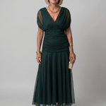 Ava | Off-Shoulder Flow Midi Dress