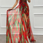 Cinder | Vibrant Draped Dress