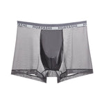 3 Pack Men's Ice Silk Seamless Breathable Quick-Drying Trunks