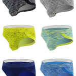 2 Pack Men's Sexy Stretch U Convex Pouch Briefs