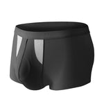 3 Pack Split-Support Men's Trunks- Breathable & Bulge-Enhancing