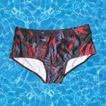 Men's Bold Prints Odor-Control Comfortable & Supportive Swim Briefs