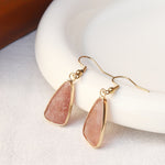 Refined Triangle  Beaded Earrings