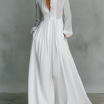 Serena | Flowing Button-Front Maxi Dress