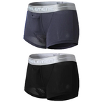 Aoelemen 2 Pack Modal Stretch Separate Pouch Boxer Briefs