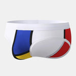 Mens Sexy Bulge Pouch Paded Swim Briefs
