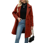 MOORE™ - Casual Wool Blend Warm Coat with Notch Lapel for Winter Wear