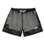 Mens Mesh Loose See Through Swim Shorts