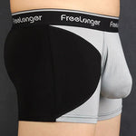FreeLonger Men’s U convex Separate Support Pouch Trunks