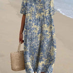 Merel | Vintage Floral Maxi Dress