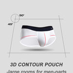 2 Pack Comfort Modal Cool Summer Pouch Underwear