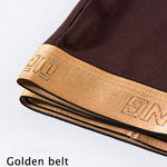 Modal Ultra-soft Solid Mid-waist Men's Boxer Briefs