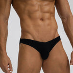 Sexy V-shape Low-rise Threaded Bikini For Men