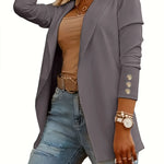 EMMA™ - Chic Open Front Jacket