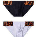2 Pack Men’s Wide Waistband Big Pouch Briefs