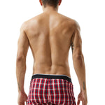 2 Pack Men's Comfy Waistband Day-Long Comfort Anti-Chafing Boxers Shorts