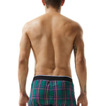 2 Pack Men's Comfy Waistband Day-Long Comfort Anti-Chafing Boxers Shorts