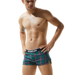 2 Pack Men's Comfy Waistband Day-Long Comfort Anti-Chafing Boxers Shorts