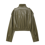 KREAY™ – Classic Leather Moto Jacket