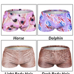 Men's Sexy Trendy Back Pocket Swim Trunks