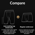 3 Pack Men's Anti-Chafing Seamless Running Briefs
