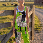 Paislee | Wool Print Jumpsuit