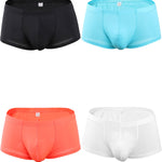2 Pack Mesh Enlarged Pouch Snug Fit Underwear