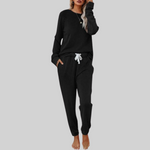 Tyne | Casual Long Sleeve and Sweatpants Set