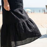 Janie | Easy Drape Midi Dress