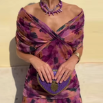 Iryna | Elegant Maxi Dress with V-Neck