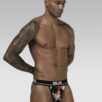 3 Pack Men's Supportive Pouch Featherweight Feel Breathable Thongs
