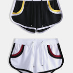 2 Pack Drawstring Leisure Men's Loose Boxer Shorts