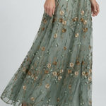 Abigail | Halter Bloom Flow Maxi Dress