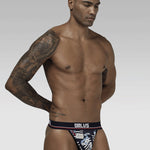 3 Pack Men's Supportive Pouch Featherweight Feel Breathable Thongs