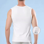 Men's Vests Undershirts with Ultimate Soft Short Sleeve Vests