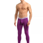 Men's Warm Pants Thin Fleece Casual Thermal Pants