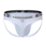 3 Pack Men's Mesh Thong with Stretch & Breathable 3D Support Pouch