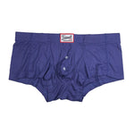 2 Pack Men's Soft Solid Color Simple Comfortable Breathable Trunks