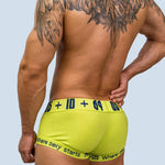 2 Pack Men's Low-rise Sexy Side Opening Pocket Trunk