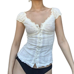 GLACY™ – Chic Floral Lace Corset Top