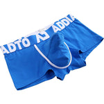 2 Pack Men's Gun and Bullet Separation Large Pouch U-Convex 3D Cut Loose Trunks
